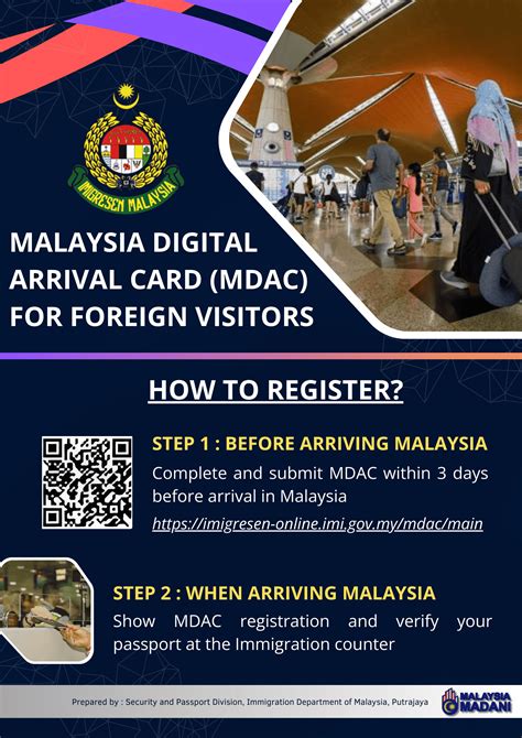 malaysia digital arrival card registration